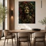 Medusas Antlitz als Kunstwerk oder Designer Wandbild
