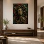 Medusas Antlitz als Kunstwerk oder Designer Wandbild