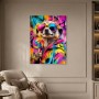 Bunter Erdmännchen mit Sonnenbrille, Poster oder Kunstdruck für moderne Räume