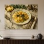 Ravioli auf Marmor, Kunstdruck oder Leinwand für stilvolle Küchenräume