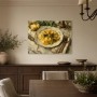 Ravioli auf Marmor, Kunstdruck oder Leinwand für stilvolle Küchenräume