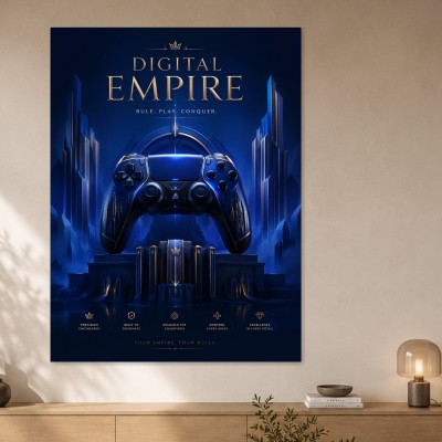 Digital Empire als Gaming Poster oder Wandbild