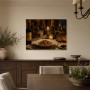 Romantisches Dinner bei Kerzenschein, Kunstdruck und Gallery Print