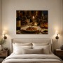 Romantisches Dinner bei Kerzenschein, Kunstdruck und Gallery Print