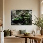 Grüner Supersportwagen als Wandbild oder Canvas Print