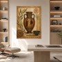 Antike Vase als Kunstdruck und Poster mit mediterraner Ornamentik