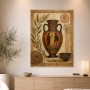 Antike Vase als Kunstdruck und Poster mit mediterraner Ornamentik