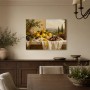 Mediterranes Stillleben mit Zitronen, Wandbild oder Kunstdruck