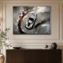 Sportwagen in Bewegung, Leinwandbild oder Acrylbild