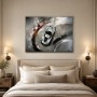 Sportwagen in Bewegung, Leinwandbild oder Acrylbild