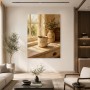 Morgenlicht am Fenster, Kunstdruck und Leinwand für warme Räume