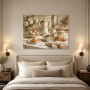 Elegantes Stillleben mit Tee und Gebäck, Leinwand oder Kunstdruck