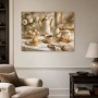 Elegantes Stillleben mit Tee und Gebäck, Leinwand oder Kunstdruck