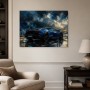 Dynamischer Sportwagen als Leinwand oder Acrylbild