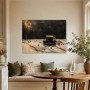 Schwarze Kaffeetasse als Fine Art Print oder Modernes Wandbild