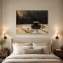 Schwarze Kaffeetasse als Fine Art Print oder Modernes Wandbild
