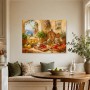Mediterranes Stillleben als Leinwand oder Poster mit sonniger Küstenstimmung