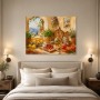 Mediterranes Stillleben als Leinwand oder Poster mit sonniger Küstenstimmung