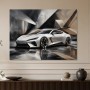 Sportlicher Supersportwagen als Acrylbild oder Fine Art Print