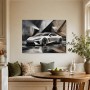Sportlicher Supersportwagen als Acrylbild oder Fine Art Print