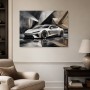 Sportlicher Supersportwagen als Acrylbild oder Fine Art Print