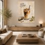 Iced Coffee Motiv als Poster oder Leinwand für die Küche