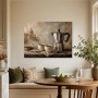 Stillleben mit Kaffee, Wandbild oder Kunstdruck für stilvolle Räume