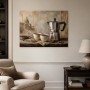Stillleben mit Kaffee, Wandbild oder Kunstdruck für stilvolle Räume