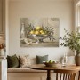 Stillleben mit Zitronen als Kunstdruck und Leinwand