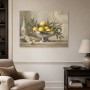 Stillleben mit Zitronen als Kunstdruck und Leinwand