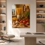 Mediterranes Stillleben als Kunstdruck oder Poster für die Küche