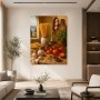 Mediterranes Stillleben als Kunstdruck oder Poster für die Küche