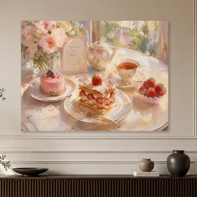 Patisserie de Rêve als Kunstwerk oder Fine Art Print
