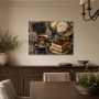 Elegante Kaffee-Tafel als Wandbild oder Kunstdruck