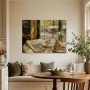 Pariser Cafémorgen als Leinwandbild oder Kunstdruck