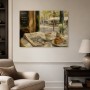 Pariser Cafémorgen als Leinwandbild oder Kunstdruck