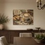 Kaffee und Gebäck, Leinwand oder Kunstdruck für die Küche