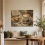 Kaffee und Gebäck, Leinwand oder Kunstdruck für die Küche