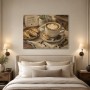 Kaffee und Gebäck, Leinwand oder Kunstdruck für die Küche