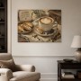 Kaffee und Gebäck, Leinwand oder Kunstdruck für die Küche