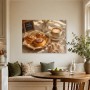 Morgendliches Caféstillleben als Kunstdruck oder Poster