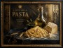 Italienische Pasta-Stillleben Kunstwerk oder Kunstdruck für die Küche