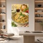 Italienisches Stillleben mit Pasta, Wandbild oder Kunstdruck