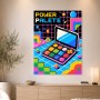 Power Palette als Pop Art Kunstdruck und Poster