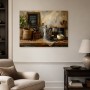 Kaffee Stillleben als Leinwand oder Poster für die Küche