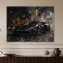 Eleganter Supersportwagen als Acrylbild oder Leinwand