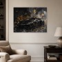 Eleganter Supersportwagen als Acrylbild oder Leinwand