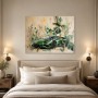 Grüner Supersportwagen als Modernes Wandbild oder Acrylbild