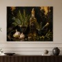 Goldene Olivenöl Stillleben Leinwand oder Poster