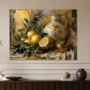 Goldenes Stillleben als Kunstdruck oder Leinwandbild